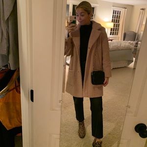 Black jeans with fringe